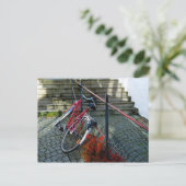 Carte postale Red Bike (Debout devant)