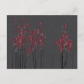 Carte postale Red Blossom Forest (Devant)