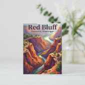 Carte Postale Red Bluff Mississippi (Debout devant)