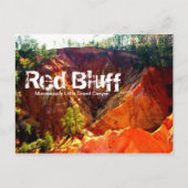 Carte Postale Red Bluff - Morgantown, MS (Devant)