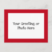 Carte Postale Red Border (Devant)