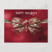 Carte postale Red Bow (Devant)