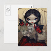 Carte postale "Red Butfly Ferrets" (Devant / Derrière)