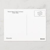 Carte postale Red Courthouse Downtown Dallas Texas (Dos)