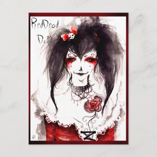 Carte Postale Red Dead Doll (Devant)