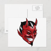 Carte Postale Red Devil (Devant / Derrière)
