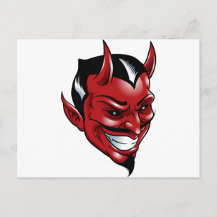 Carte Postale Red Devil