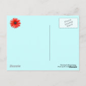 Carte Postale Red Devil (Dos)