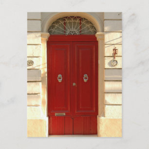 Carte Postale Red Door