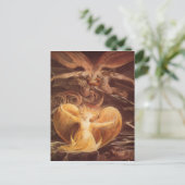 Carte Postale Red Dragon Art William Blake (Debout devant)