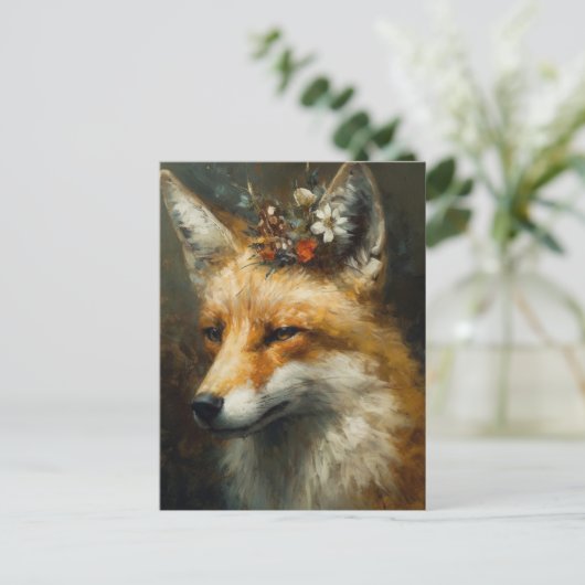 Carte Postale Red Fox Boho (Debout devant)