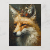 Carte Postale Red Fox Boho (Devant)