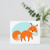 Carte postale Red Fox Holiday (Debout devant)