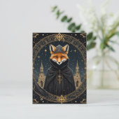 Carte Postale Red fox in robes (Debout devant)