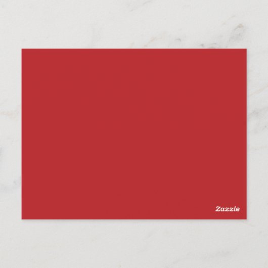 Carte Postale Red Fun Loopy Loopy Loopy Lignes d'amour Simple Ta (Dos)