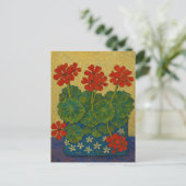 Carte postale Red Geranium (Debout devant)