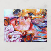 Carte Postale Red Girl par LenaTerzi (Devant)