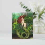 Carte postale Red Haired Mermaid (Debout devant)
