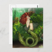 Carte postale Red Haired Mermaid (Devant / Derrière)