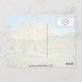 Carte Postale Red Hampton Court, Surrey, fleurs d'Angleterre (Dos)