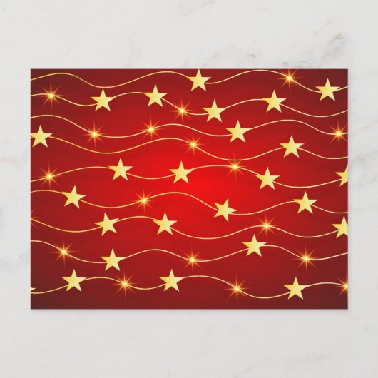 Carte Postale Red Happy New Year (Devant)