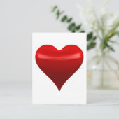 Carte postale Red Heart (Debout devant)