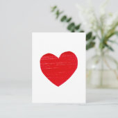 Carte postale Red Heart (Debout devant)