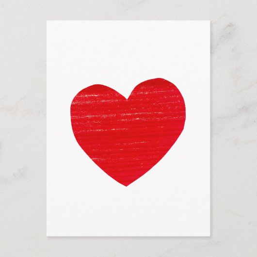 Carte postale Red Heart (Devant)
