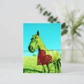 Carte Postale Red Heart and Horse (Debout devant)