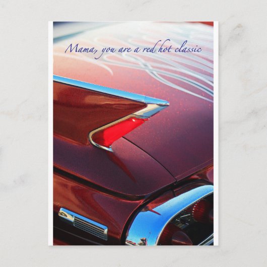 Carte Postale Red Hot Classic (Devant)