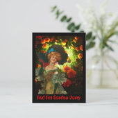 Carte Postale Red Hot Garden (Debout devant)