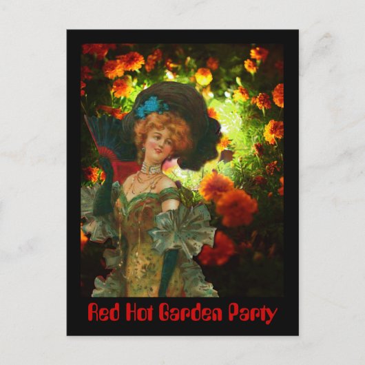 Carte Postale Red Hot Garden (Devant)