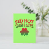 Carte Postale Red Hot Irish Girl (Debout devant)