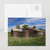 CARTE POSTALE RED HOUSE (Devant / Derrière)