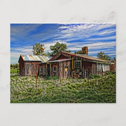 CARTE POSTALE RED HOUSE (Devant)