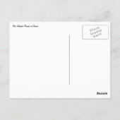 Carte Postale Red Jatropha Flowers (Dos)