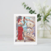 Carte postale Red Light Flights (Debout devant)