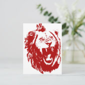 Carte Postale Red Lion King (Debout devant)