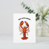 Carte Postale Red Lobster Postcard (Debout devant)