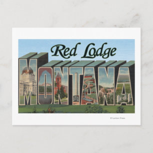 Carte Postale Red Lodge, Montana