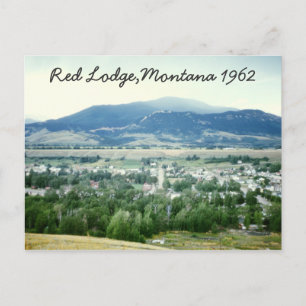 Carte postale Red Lodge Montana