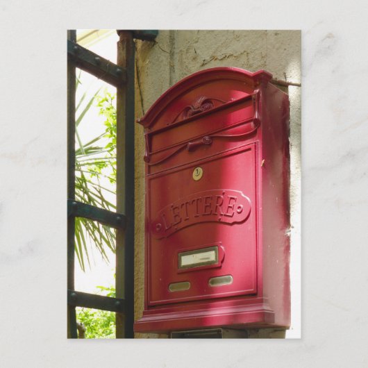 Carte Postale Red Mailbox (Devant)