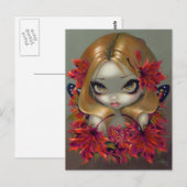 Carte postale "Red Maple Fairy" (Devant / Derrière)