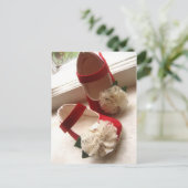 Carte postale Red Mary Janes (Debout devant)