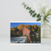Carte postale Red Mill Automne II (Debout devant)