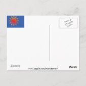 Carte postale Red Orange Sun (Dos)