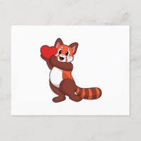 Red panda à Love with Heart.PNG