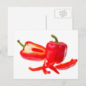 Carte Postale Red pepper (homonymie) (Devant / Derrière)