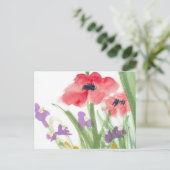 Carte Postale Red Poppy (Debout devant)