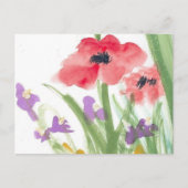 Carte Postale Red Poppy (Devant)